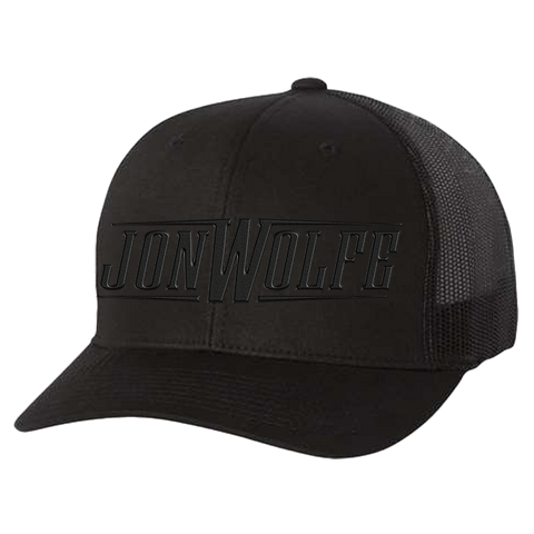 Jon Wolfe Logo Hat - Black