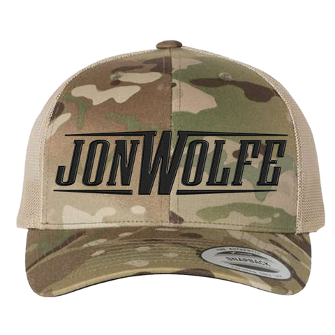 Jon Wolfe Logo Hat - Camo