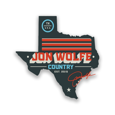 Jon Wolfe Sticker