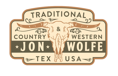 Jon Wolfe Traditional Sticker