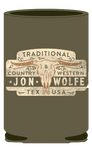 Jon Wolfe Traditional Koozie