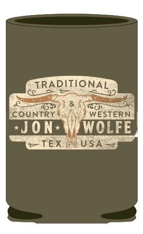 Jon Wolfe Traditional Koozie